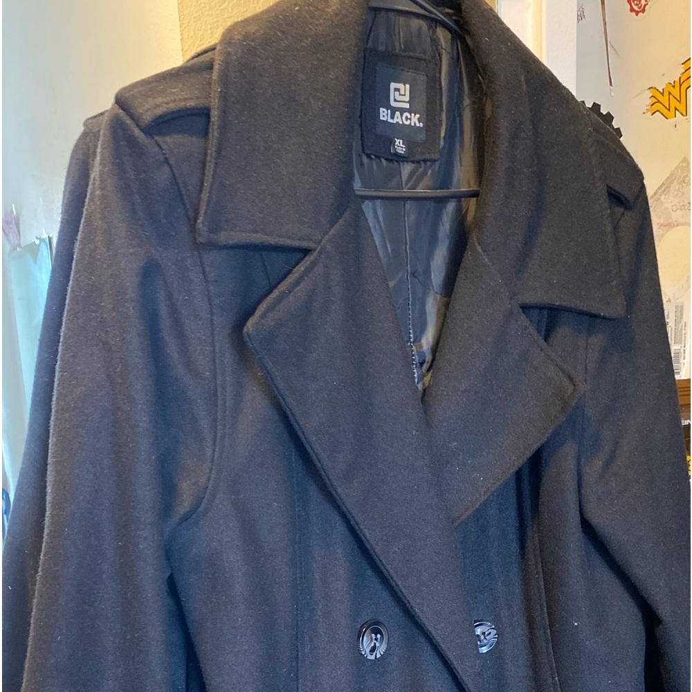 Black navy jacket